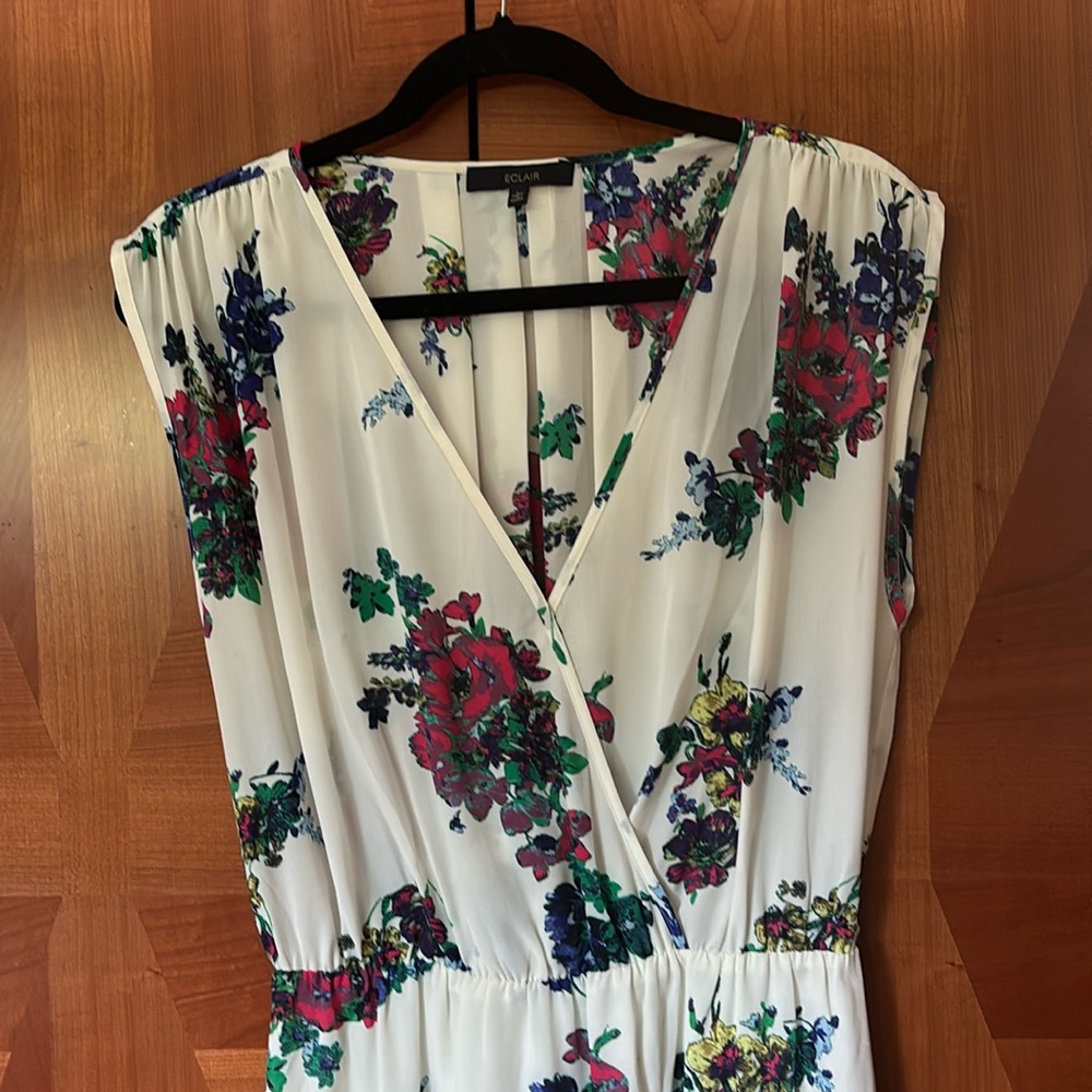 Hi-Lo Floral Lined Dress 👗